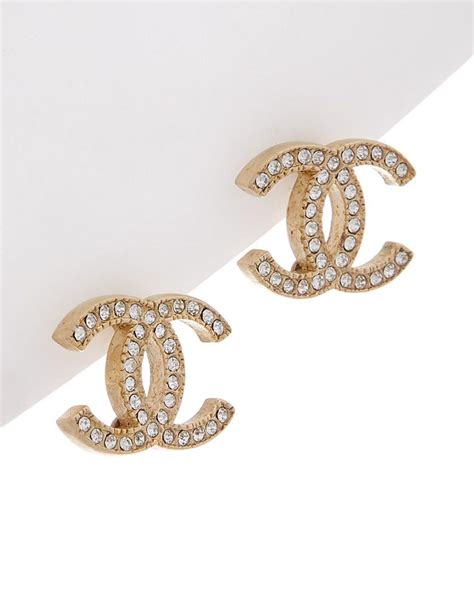 chanel cc earrings uk selfridges|chanel earrings outlet.